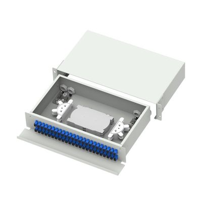 Koudgewalst staal SC FC ST LC connector type 19 inch glasvezelverspreidingsraam voor FTTX