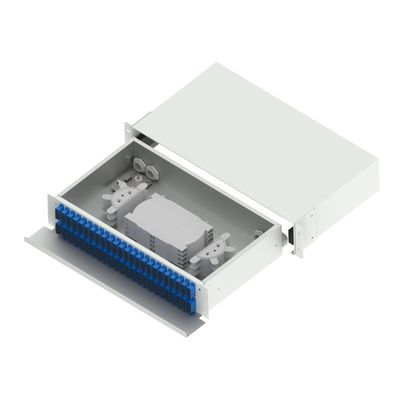 Koudgewalst staal SC FC ST LC connector type 19 inch glasvezelverspreidingsraam voor FTTX