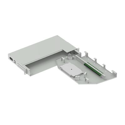 12 Core Swing Patch Panel Optisch Verdeelframe 19 Inch SC APC Type Glasvezelapparatuur nr.