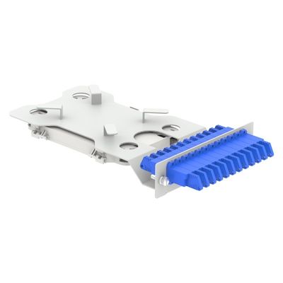 Grijs RAL 7035 4U 144 kernen 19 inch glasvezel patch panel Sub ODF met 3