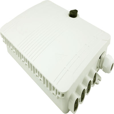 Wandstaaf montage glasvezel distributie doos voor netwerk FTTH IP65 buiten 8 kernen
