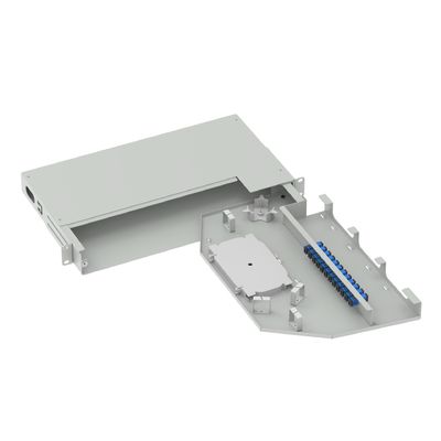 ODN-netwerk 19 inch Swing Patch Panel Glasvezelapparatuur met 12 kernen SC UPC Type 5