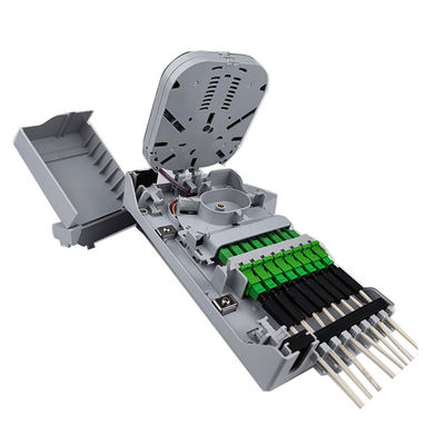 PC ABS Materiaal Gebruikt Netwerk ODN FTTH IP65 Buiten 8 Kernen Glasvezel Terminatie Doos