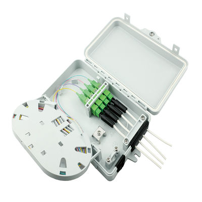 FTTH-netwerktoegang voor buiten IP65 4 cores Fibre optic termination/distribution box access