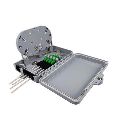 FTTH-netwerktoegang voor buiten IP65 4 cores Fibre optic termination/distribution box access