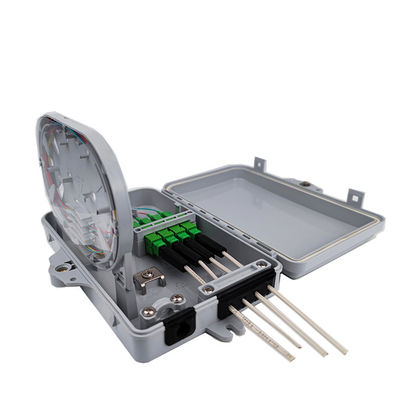 FTTH-netwerktoegang voor buiten IP65 4 cores Fibre optic termination/distribution box access
