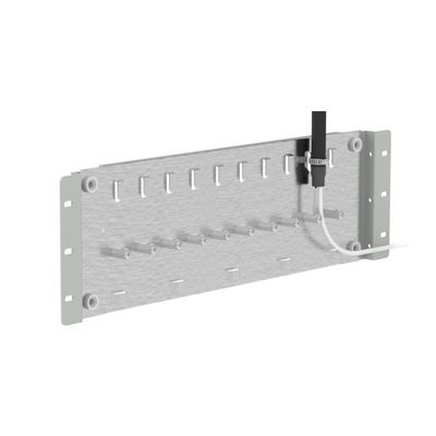 Koudgewalst staal 19 inch Patchpanel Indoor Fiber Optical Distribution Frame ODF