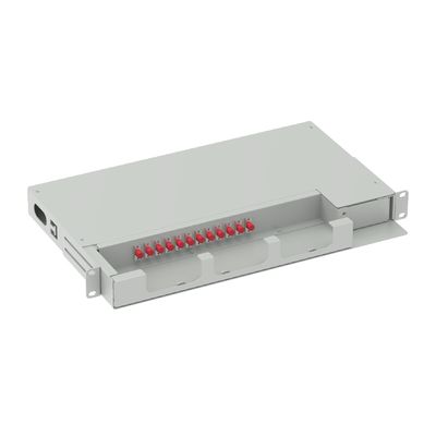 12 kernen optische distributieframe UPC-type Swing Patch Panel 19 inch voor FTTX 5