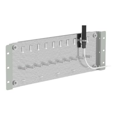 Grijzige 19 inch SC/FC binnenraam met opstaande optische glasvezel