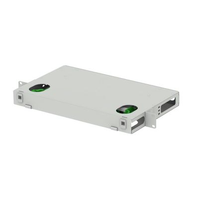 12-144 kerncapaciteit 19-inch patch panel gemaakt van koudgewalst staal voor glasvezel apparatuur