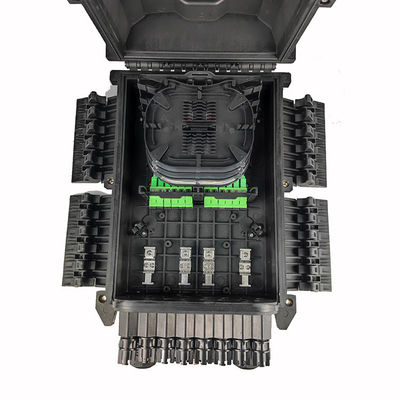 16 Dropcable Ports Glasvezel Distributie Doos IP68 FTTH SC Connector Network FTTX Splitter