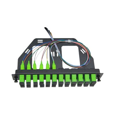 576 Kernen Hoge dichtheid Flip Down 19 inch glasvezel patch panel voor bekabeld LAN-netwerk