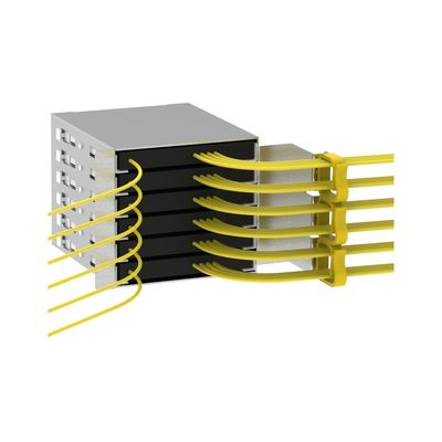 576 Kerncapaciteit glasvezelverspreidingscabinet voor buitenoptisch glasvezelnetwerk en FTTH