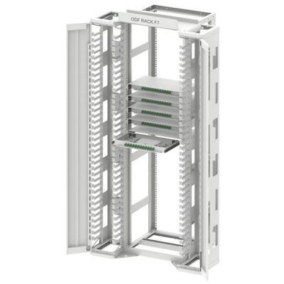 ODF van koudgewalst staal voor standaardvezeloptisch distributieframe van 19 inch in FTTH