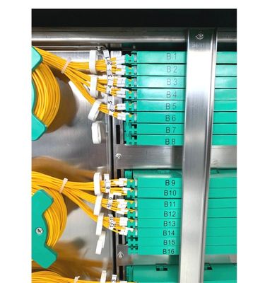 576 Kerncapaciteit glasvezelverspreidingscabinet voor buitenoptisch glasvezelnetwerk en FTTH