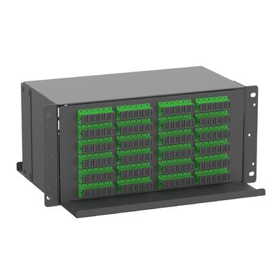 Zwart suboptisch distributieframe met hoge dichtheid