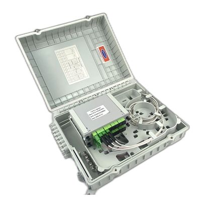 16 Cores Terminal SC Connector Glasvezel Distributie Doos voor FTTH in 328*245*89mm