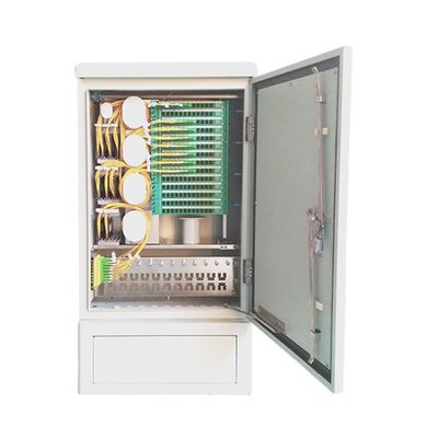 10 144-Core FTTH Outdoor Fiber Distribution Cabinet voor telecomnetwerken met een hoge capaciteit