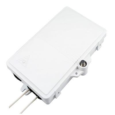 Netwerkdistributietoegang Outdoor FTTH IP65 Fiber Optic Termination Box 2 Cores PC ABS