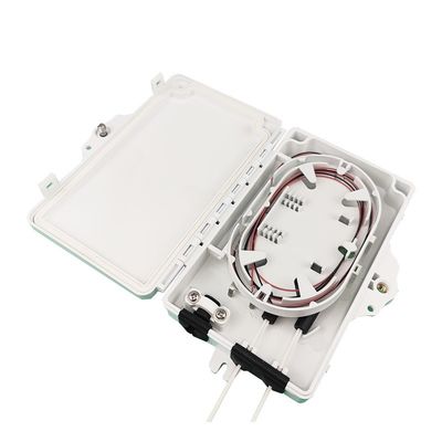 Netwerkdistributietoegang Outdoor FTTH IP65 Fiber Optic Termination Box 2 Cores PC ABS
