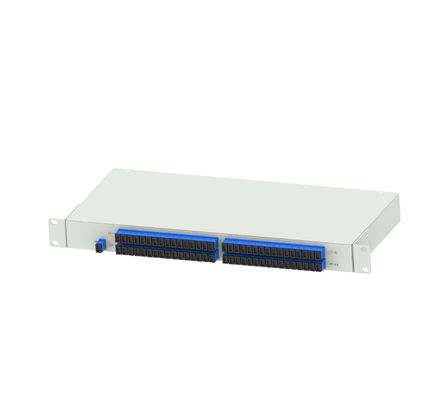 Datacenter 19 inch glasvezel apparatuur SC UPC type optische splitter paneel 5 aangeboden