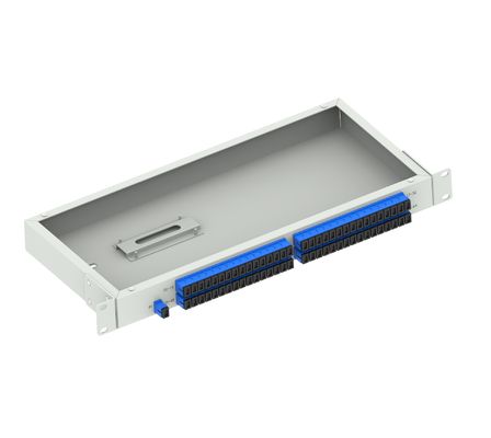 Datacenter 19 inch glasvezel apparatuur SC UPC type optische splitter paneel 5 aangeboden