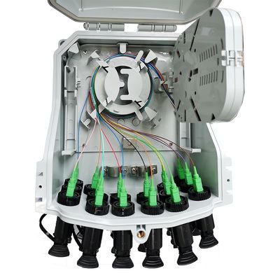 16 Cores Outdoor Pre-Connectorized Fiber Optic Splitters voor netwerkdistributie doos