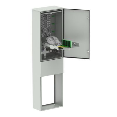 Koudgewalst staalplaat IP65 Buiten Telecom-kas voor dichtheid optische glasvezel distributie ODF