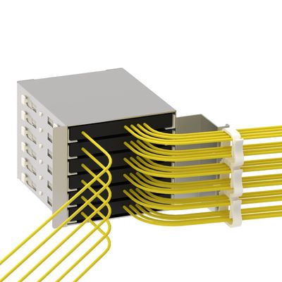 FTTX SMC Optische glasvezelverspreidingskasten 576 Kernen voor klantvereisten