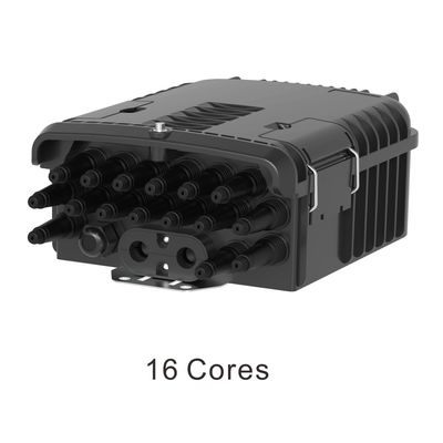 PC ABS 16 cores FTTH glasvezel terminal box voor wand- en paalmontage in het buitenleven
