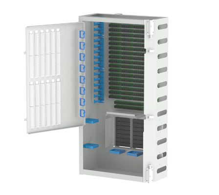 Buiten FTTX roestvrij interne structuur glasvezelverspreidingskast met GEN III serie