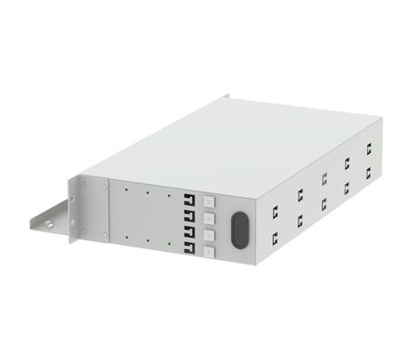 FC APC optische distributieframe 48 poorten 19 inch patch panel ideaal voor FTTX en netwerk
