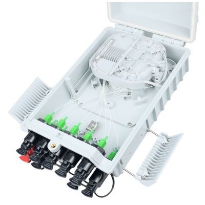 Vooraf verbonden glasvezeldistributie buiten FTTH 16 Core Splitters Optic Terminal Box