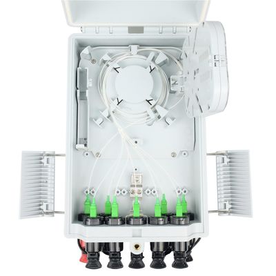 Vooraf verbonden glasvezeldistributie buiten FTTH 16 Core Splitters Optic Terminal Box
