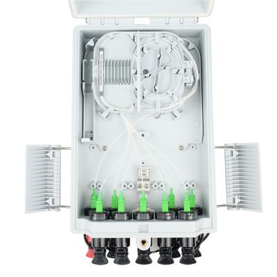 Vooraf verbonden glasvezeldistributie buiten FTTH 16 Core Splitters Optic Terminal Box