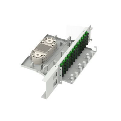 Datacentrum 96 Core SC APC Type 19 inch Glasvezel Patchpanel met 5 en Swing Design