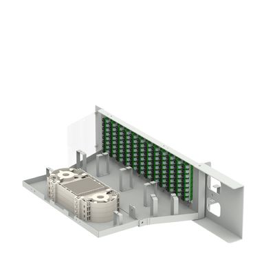 Datacentrum 96 Core SC APC Type 19 inch Glasvezel Patchpanel met 5 en Swing Design