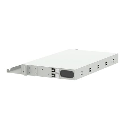 19 inch suboptisch distributieframe LC APC 24 ports patch panel gebruikt voor FTTX-netwerk