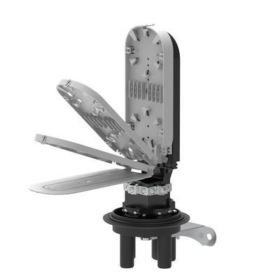 Fibre Fusion Splicer 96 Cores Black Cable Joint Closure voor netwerk-FTTH-toepassingen