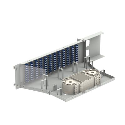 Optische apparatuur 96 kernen glasvezel patch panel voor sub-optische distributie frame