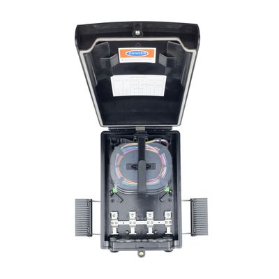 SC-connector glasvezel beëindigingsdoos voor buiten IP65 wandstapel montage toegang