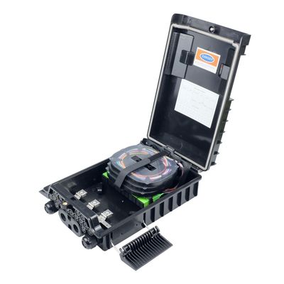 SC-connector glasvezel beëindigingsdoos voor buiten IP65 wandstapel montage toegang