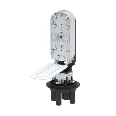 96 Cores Fusion Splicer Cable Joint Closure Box voor zwarte glasvezel splice sluiting