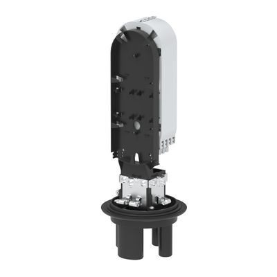 96 Cores Fusion Splicer Cable Joint Closure Box voor zwarte glasvezel splice sluiting