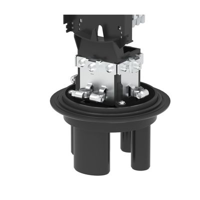 96 Cores Fusion Splicer Cable Joint Closure Box voor zwarte glasvezel splice sluiting