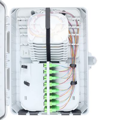 16 Core Splitter Fiber Optic Cajas Termination Box voor 420x320x130 mm Grootte Netwerk