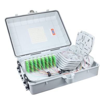 16 Core Splitter Fiber Optic Cajas Termination Box voor 420x320x130 mm Grootte Netwerk