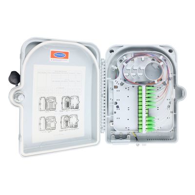16 Core Splitter Model Glasvezel Beëindigingsdoos SC Connector IP65 Waterdicht