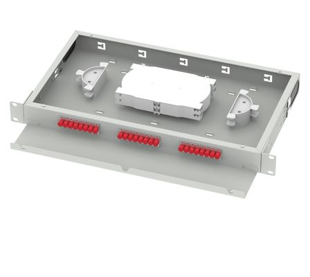 Best 24 Ports FC UPC Optical Distribution Frame 19 inch patch panel voor netwerk FTTX 5