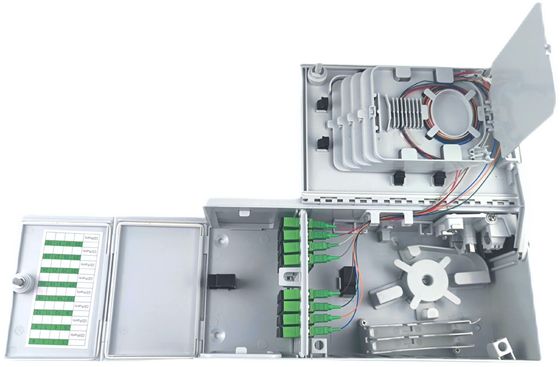 Netwerk Indoor 32 Cores FTTH Optical Terminal Fiber Distribution Box Splitters met 5